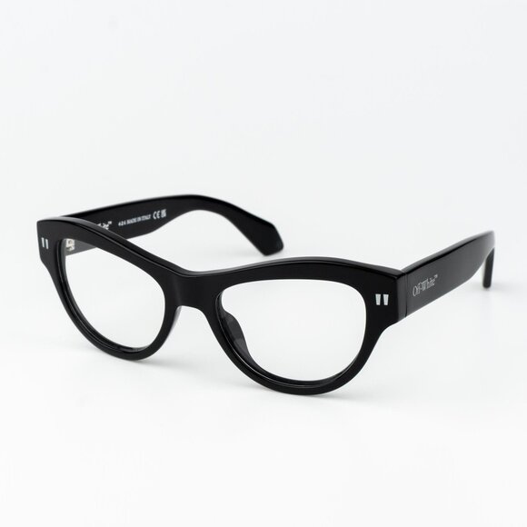Off-White STYLE 76 Men Eyeglasses Black Square OERJ076 STYLE 76 1000 - Picture 1 of 10